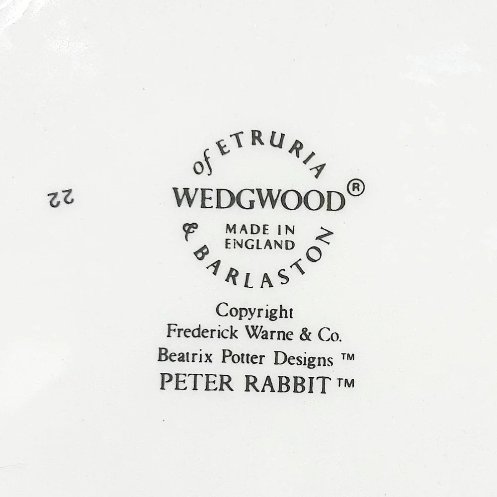 Wedgwood Bunnykins Peter‎ Rabbit 6.75